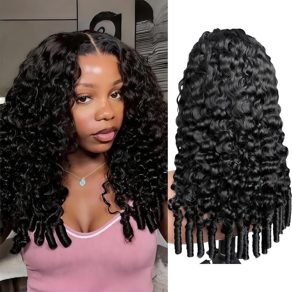 Hd Lace Frontal Wig Human Hair Pre Plucked - 30인치, 40인치 버마 컬 레이스 프런트