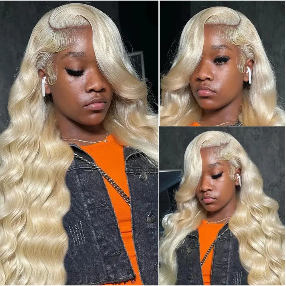 13x4 길이의 밝은 금발(613) 바디 웨이브 스타일 - 613 Blonde Body Wave Lace Front Wig 리뷰 및 가격