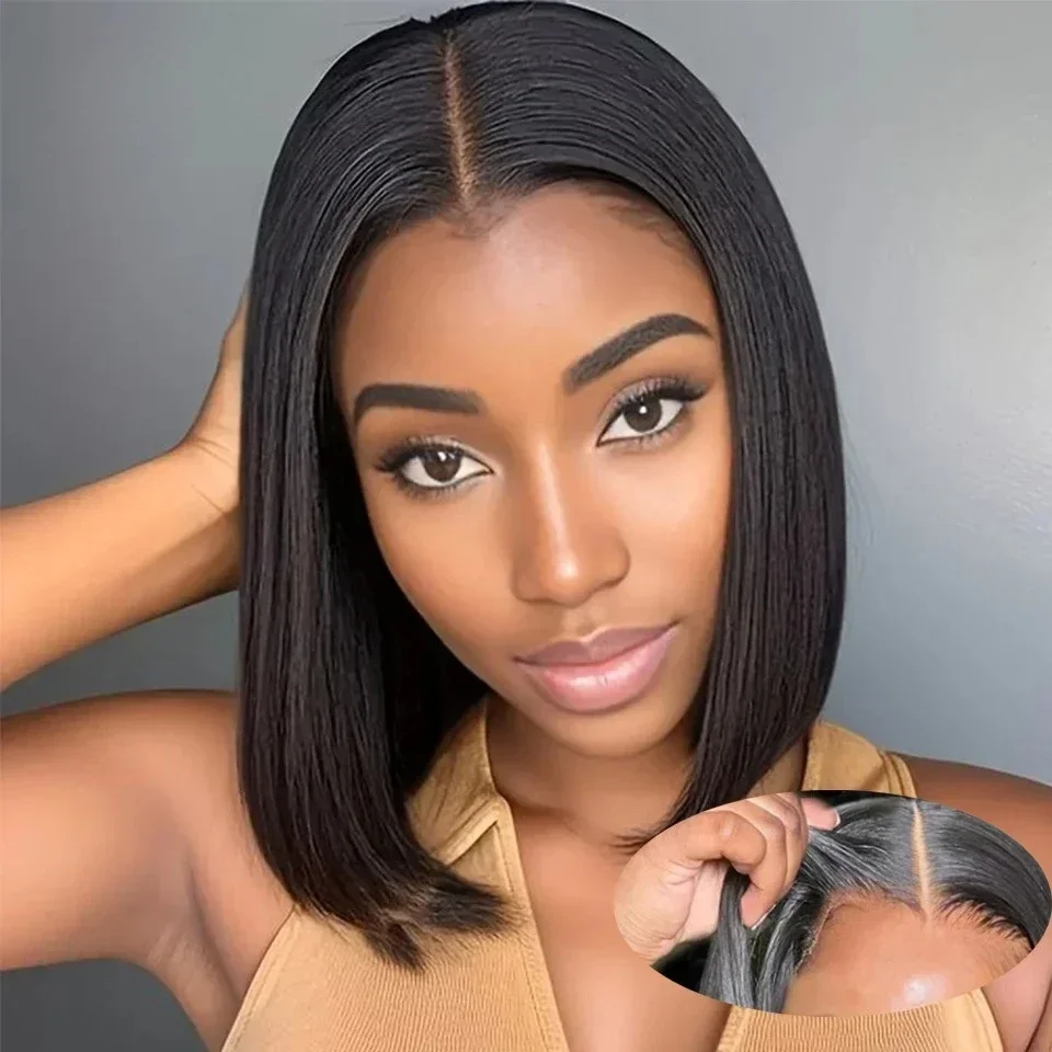 2026년 신제품: 흑인 여성을 위한 HD 밥 스타일의 - Glueless Wear And Go Human Hair Wig 리뷰 및 가격