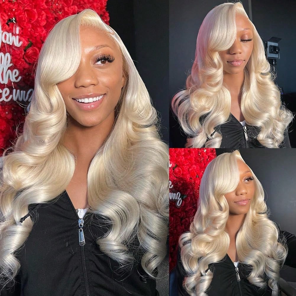 613 13x6 레이스 프론트 가발 인모 40인치 가발 - 613 Blonde Body Wave Lace Front Wig 리뷰 및 가격