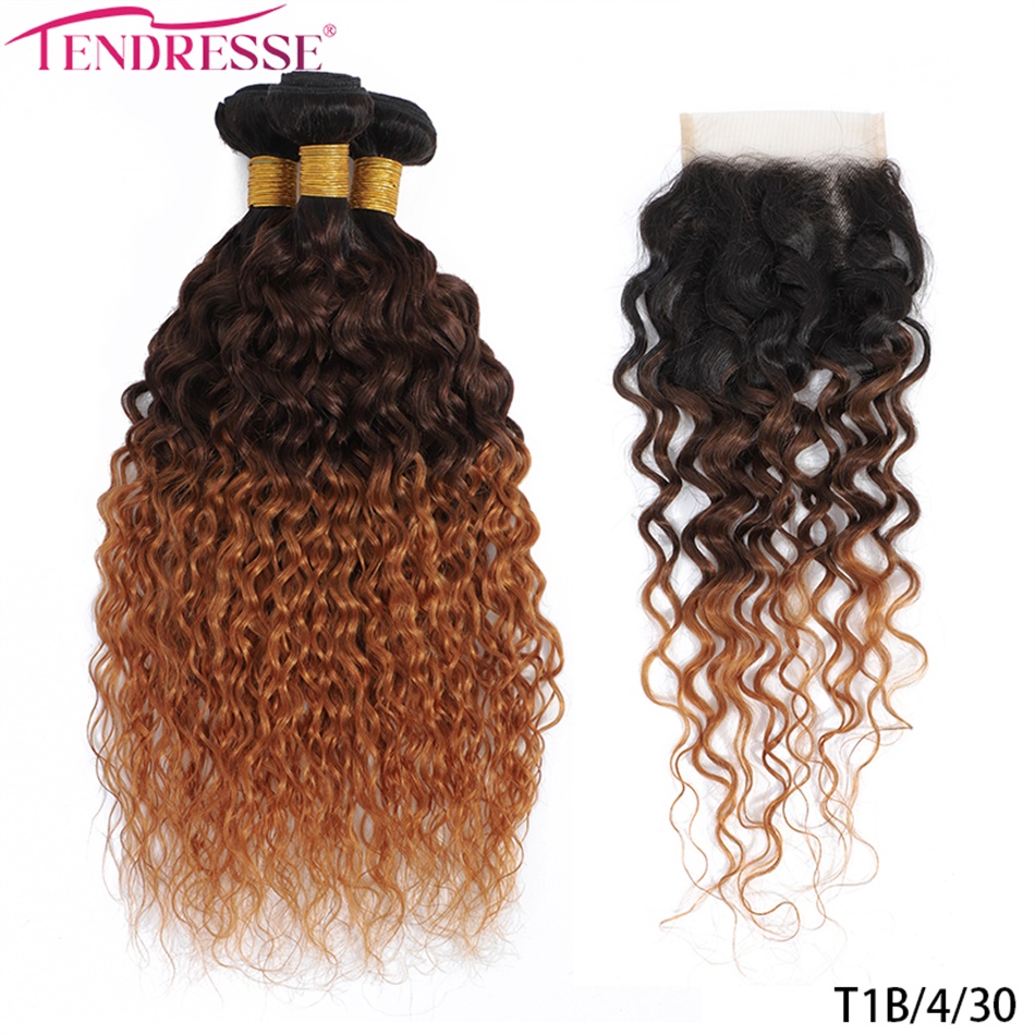 12A 옴브레 브라질리언 헤어, 깊은 물결 웨이브 스타 - Deep Wave 3 Bundles With Closure 리뷰 및 가격