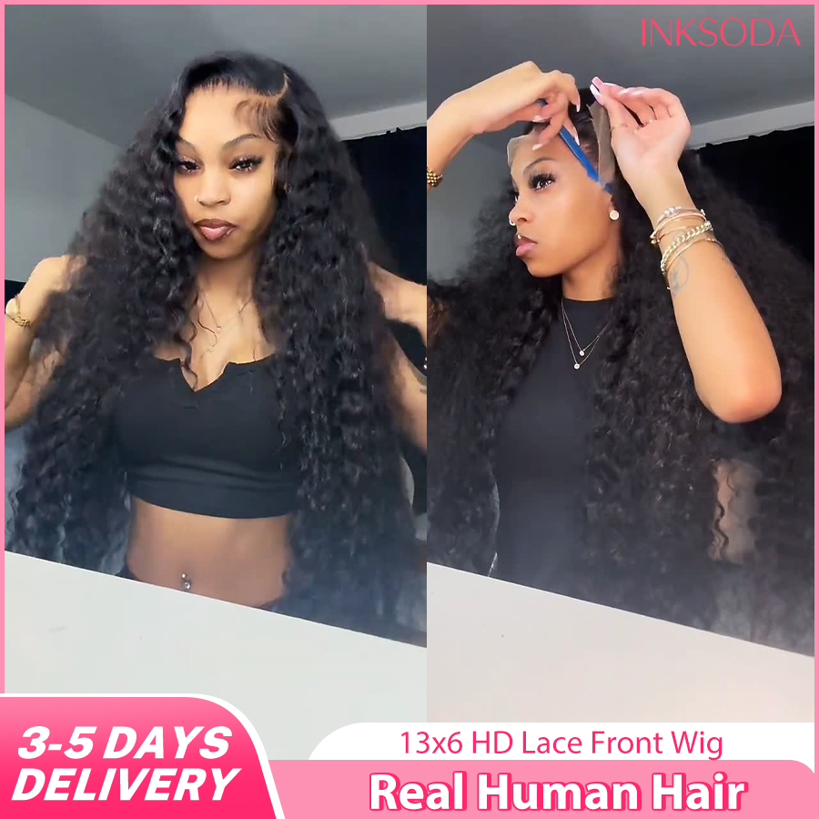 딥 웨이브 인모 가발 13X6 HD 레이스 프론탈 가발 - Lace Front Wigs 리뷰 및 가격