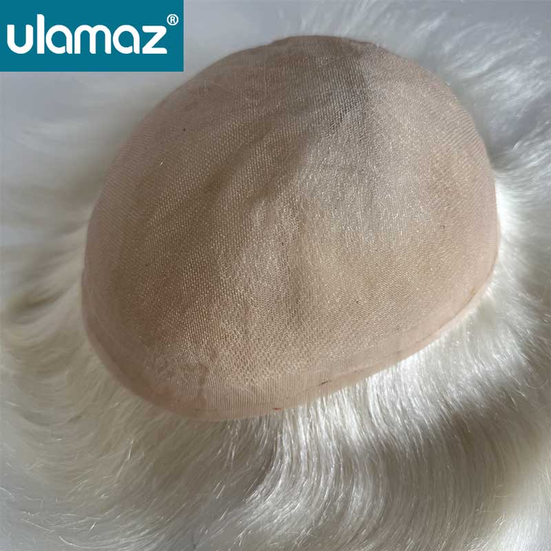 남성용 모발 보철물 풀 레이스 가발 남성용 인모 자연모 - Human Hair Wigs 리뷰 및 가격