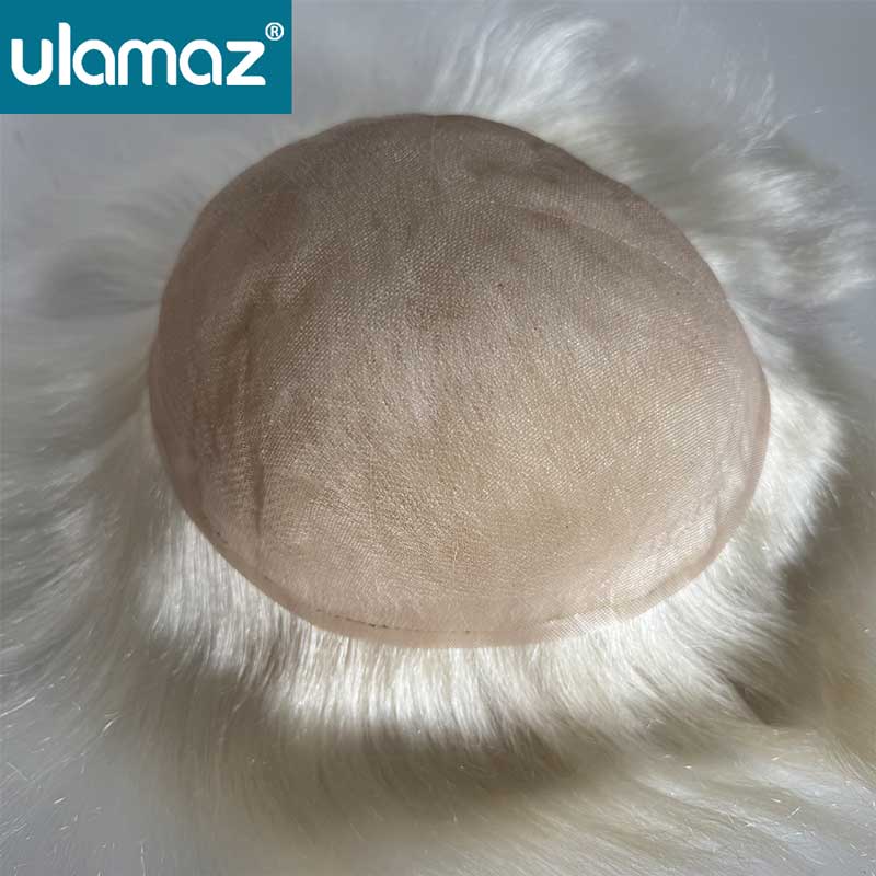 남성용 모발 보철물 풀 레이스 가발 남성용 인모 자연모 - Human Hair Wigs 리뷰 및 가격