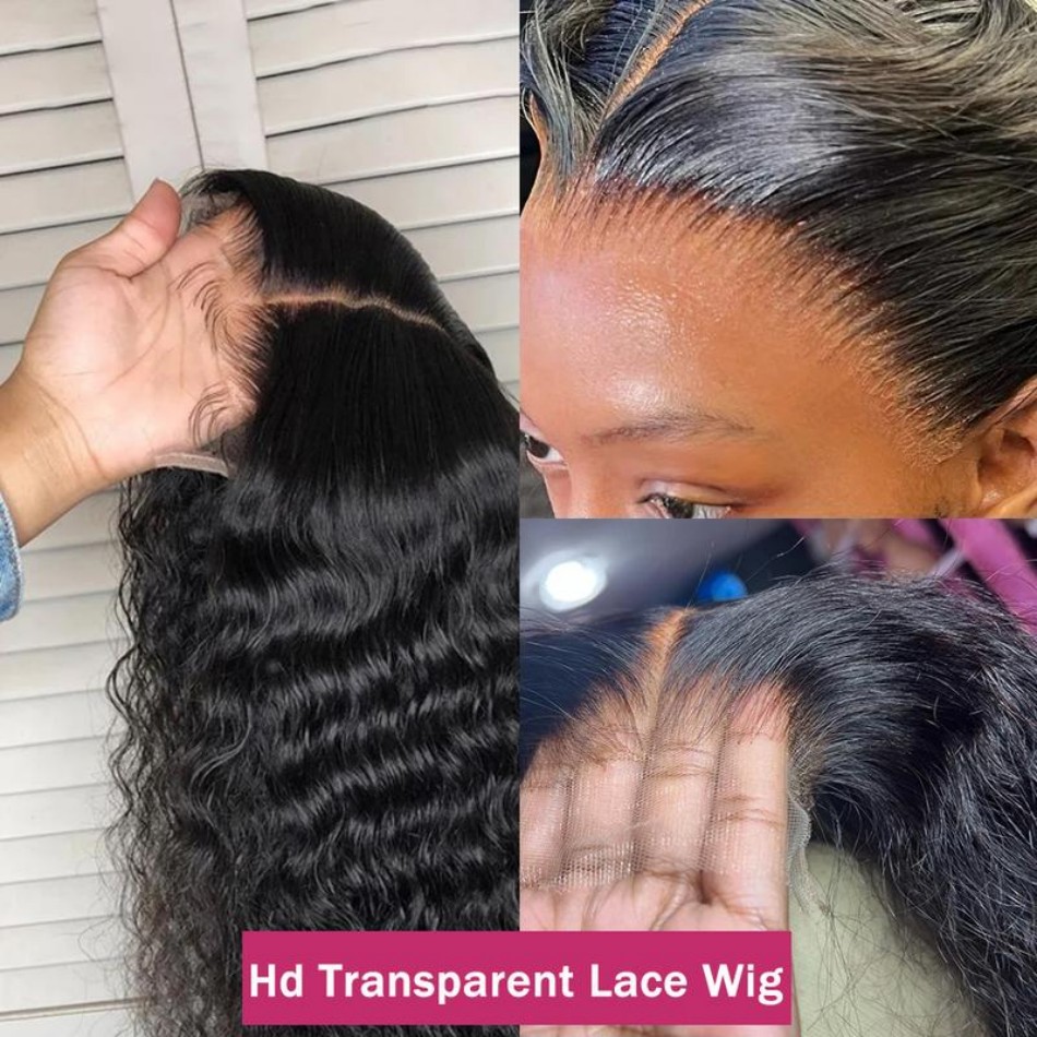 30인치 딥 웨이브 레이스 프론트 가발 인모 210%  - Hd Lace Frontal Wig Human Hair Pre Plucked 리뷰 및 가격