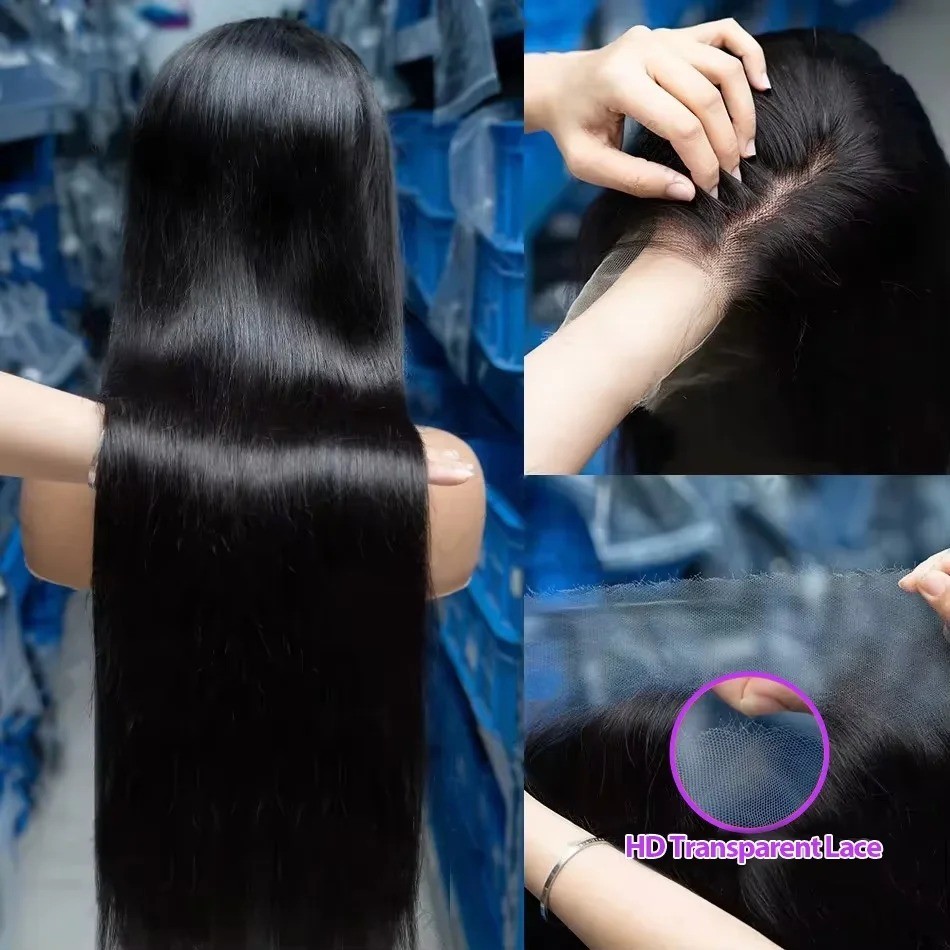 글루리스 본 스트레이트 인모 가발 220 밀도 13X4 - Human Hair Wigs 리뷰 및 가격