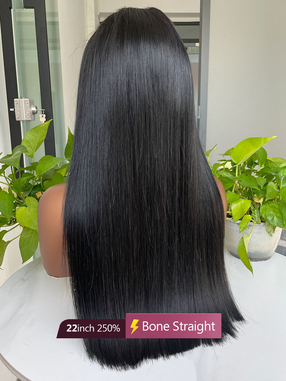 13x6 밥 가발 100% 인모 5x5 글루리스 가발  - Lace Front Wigs 리뷰 및 가격